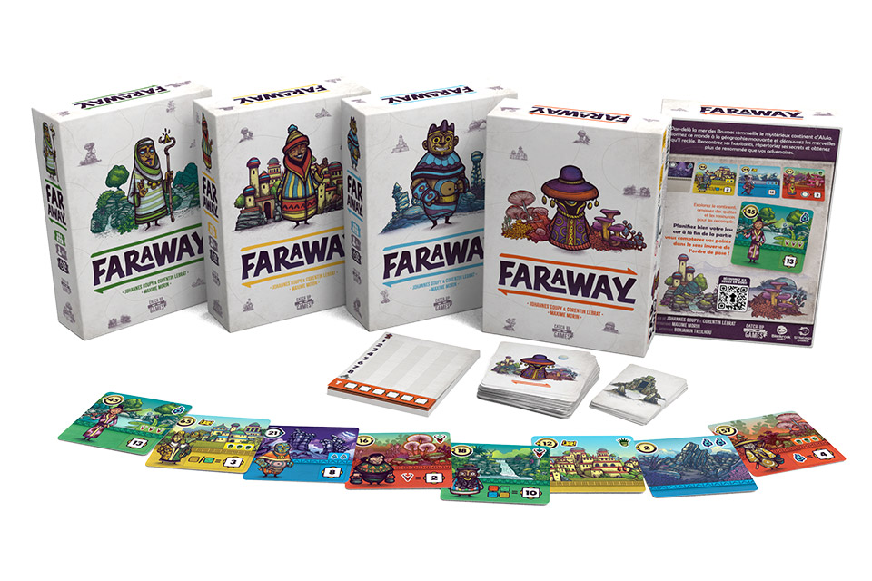 Faraway un jeu de cartes simple et malin