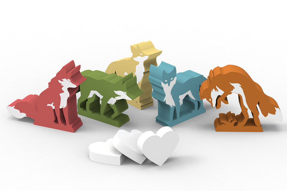 Conception et création des figurines custome du jeu (figurines imprimées)