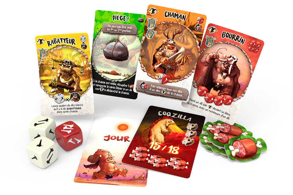 Création des cartes et punchboard de Trol