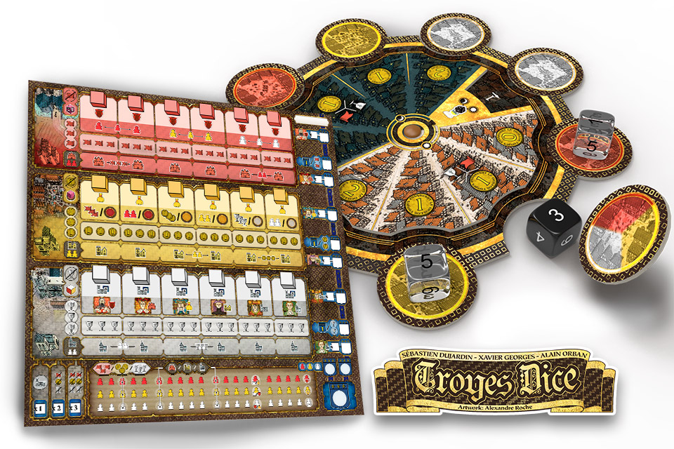 Troyes Dice, par Sweet Games